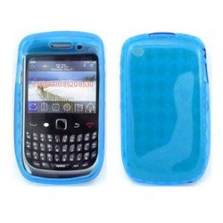 BlackBerry Curve 8520 8530 9300 9330 TPU Gel Case (Blue)